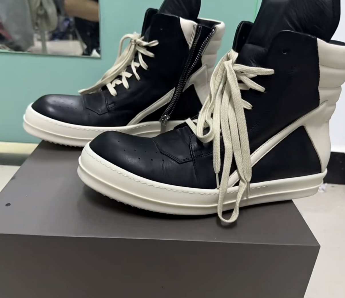 Rick Owens Phlegethon Geobasket Black Milk review Enis Shehu
