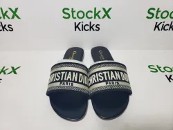 DIOR Classic Dway Slide Rose Black review Stockxkicksvip 07