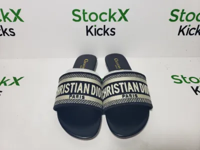 DIOR Classic Dway Slide Rose Black review Stockxkicksvip 06