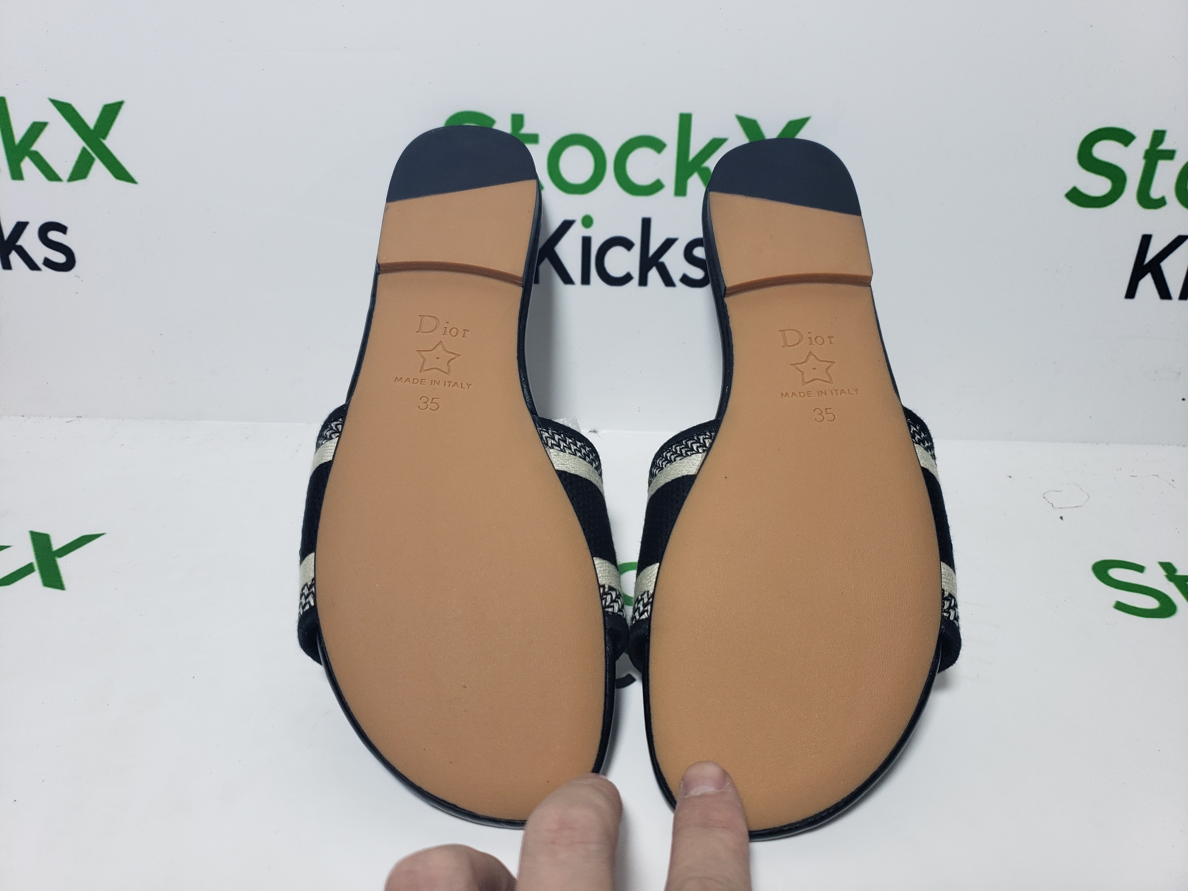 DIOR Classic Dway Slide Rose Black review Stockxkicksvip 03