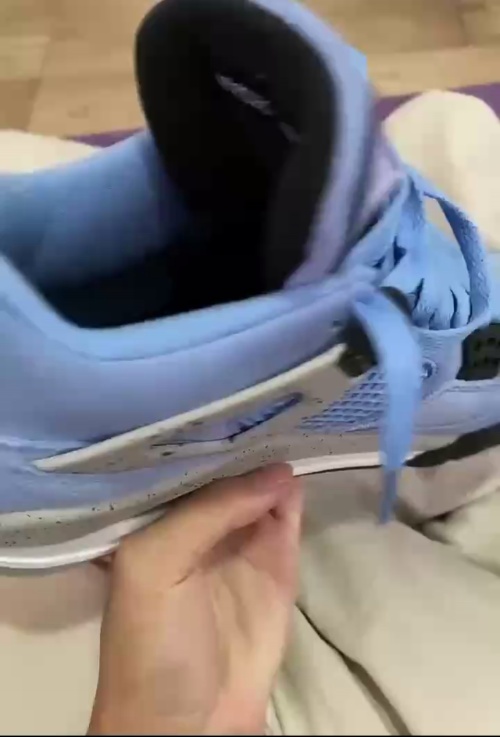 PK God Batch Air Jordan 4 SE University Blue CT8527-400 review 