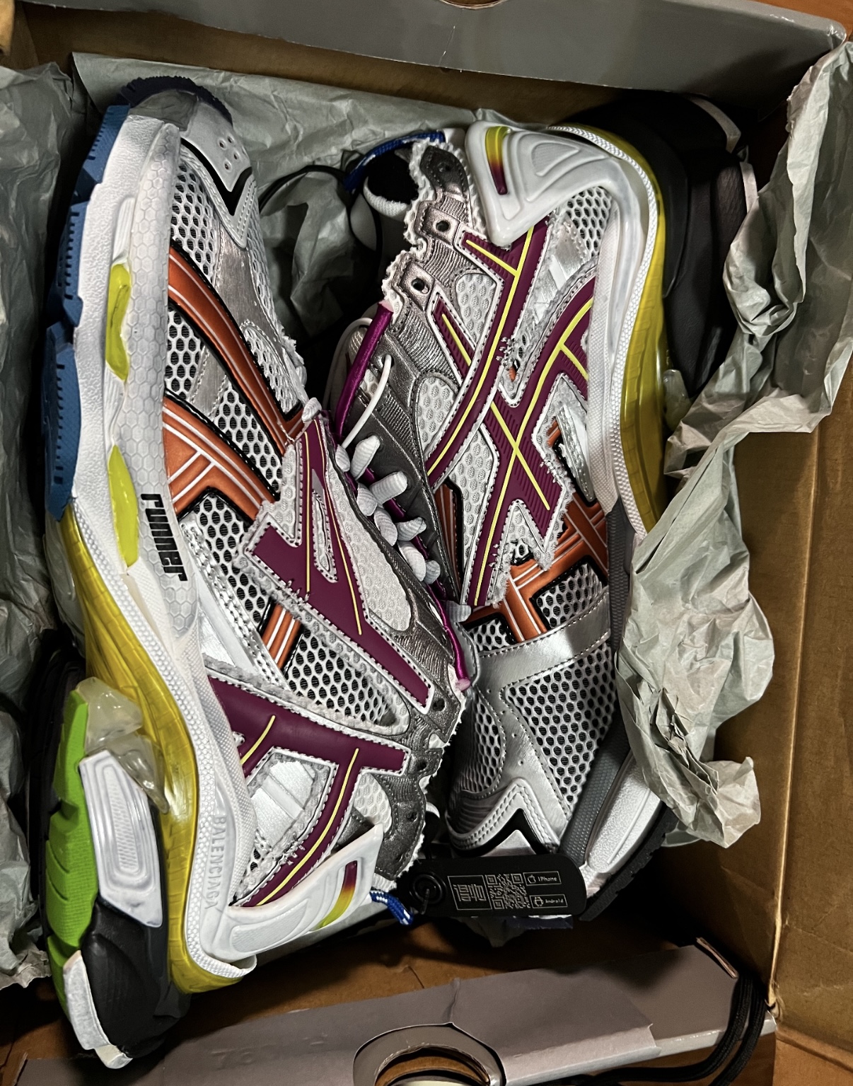 【Top PK Version】Balenciaga Runner Multicolor 677403W3RB68123 review Alaijavon Johnson