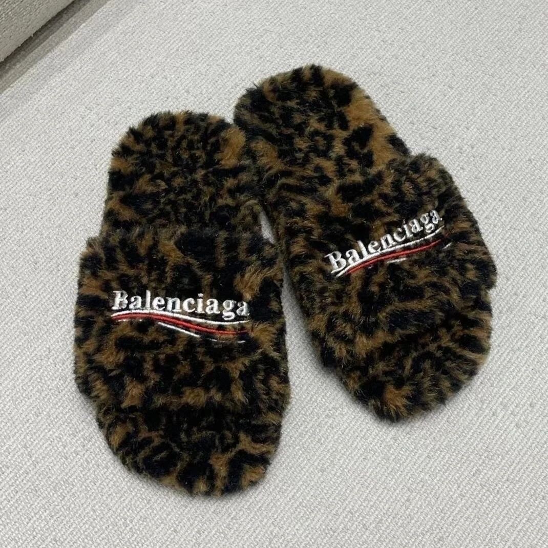 Balenciaga Furry Slides 'Leopard' CK20241225 review cesar vega