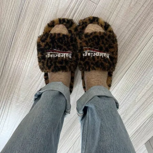 Balenciaga Furry Slides 'Leopard' CK20241225 review 