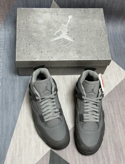 PK God Batch Air Jordan 4 Paris Olympics FQ7928-001 review 