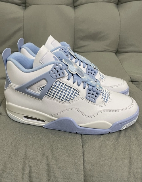 PK God Batch Air Jordan 4 Retro 'Forget Me Not' HV0823-100 review 