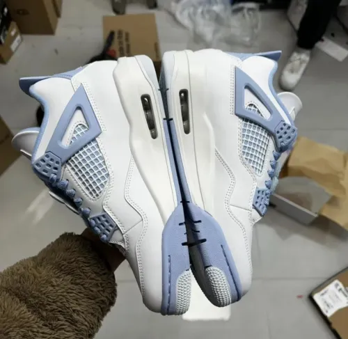 PK God Batch Air Jordan 4 Retro 'Forget Me Not' HV0823-100 review 