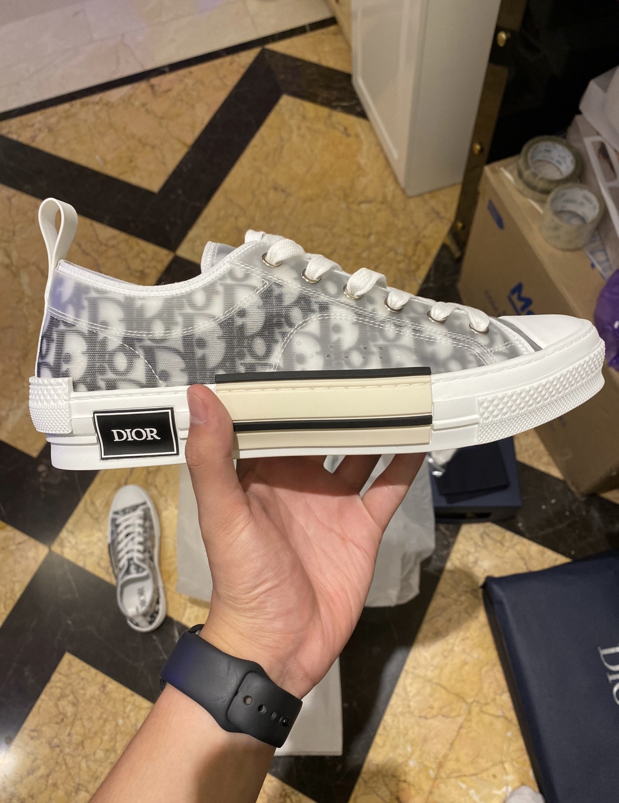 Dior B23 Low Top Logo Oblique 3SN249YJP_H069 review dolf C