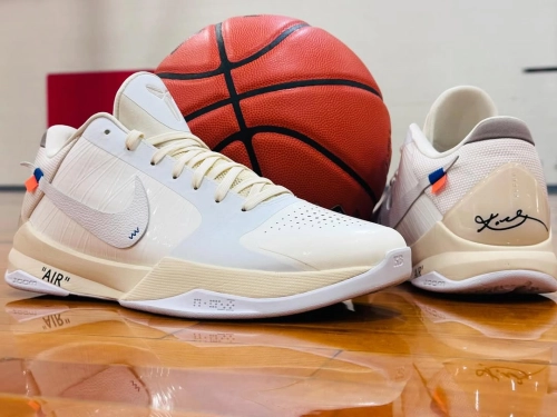 Nike Zoom x Off-White Kobe 5 Sty Custom DB4796-101 review 