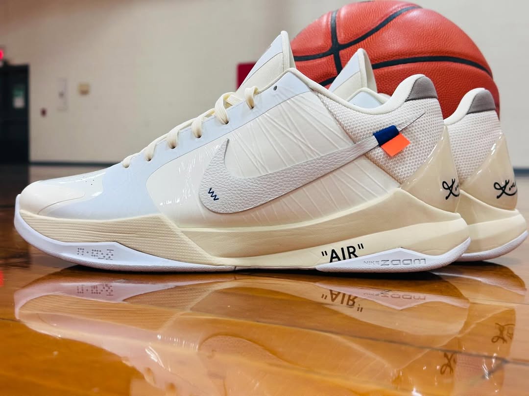 Nike Zoom x Off-White Kobe 5 Sty Custom DB4796-101 review kvegaskickz 01