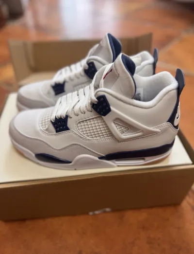 PK God Batch Jordan 4 Retro SB SP Navy DR5415-100 review Erica McLendon