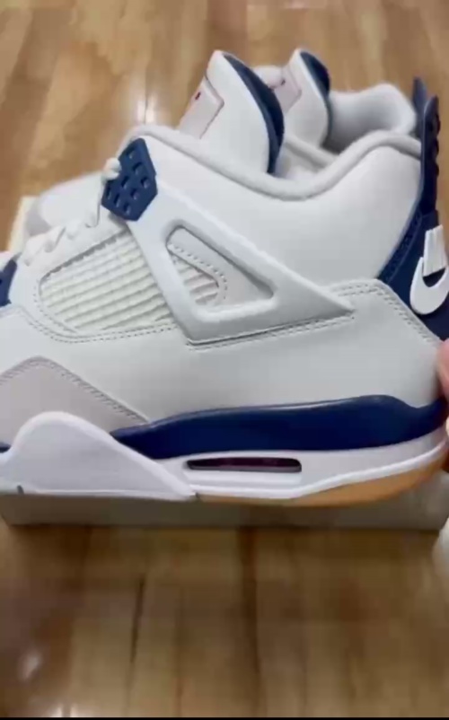 PK God Batch Jordan 4 Retro SB SP Navy DR5415-100 review 