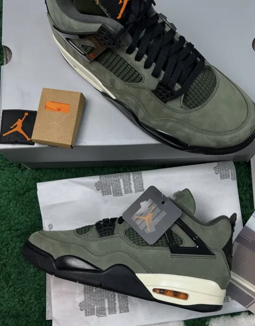 PK God Batch Air Jordan 4 Retro Undefeated 2018 IB1519-200 review 