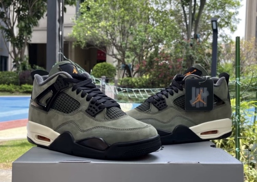 PK God Batch Air Jordan 4 Retro Undefeated 2018 IB1519-200 review 