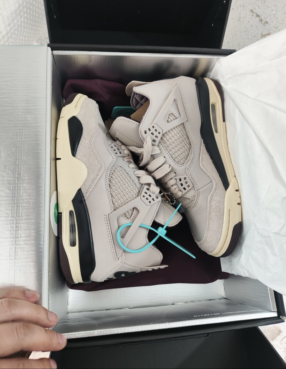 PK God Batch Air Jordan 4 Retro OG SP A Ma Maniére While You Were Sleeping FZ4810-200 review jay Moore