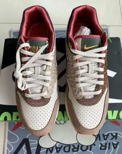 PK God Batch Nike Air Max 1 '87 Luxe University of Oregon PE (2024) HQ2639-100 review Jamari Whitney
