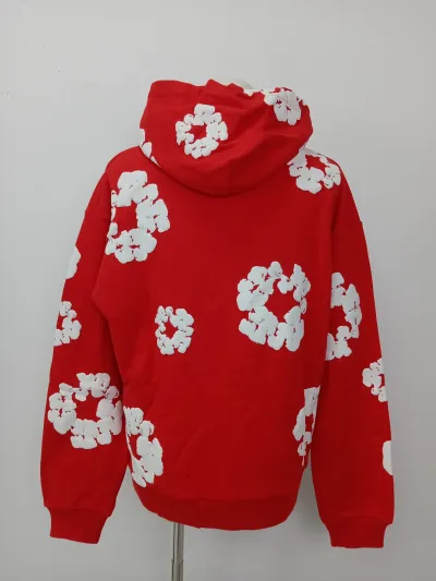 Denim Tears The Cotton Wreath Sweatshirt Red review Stockxkicks 02