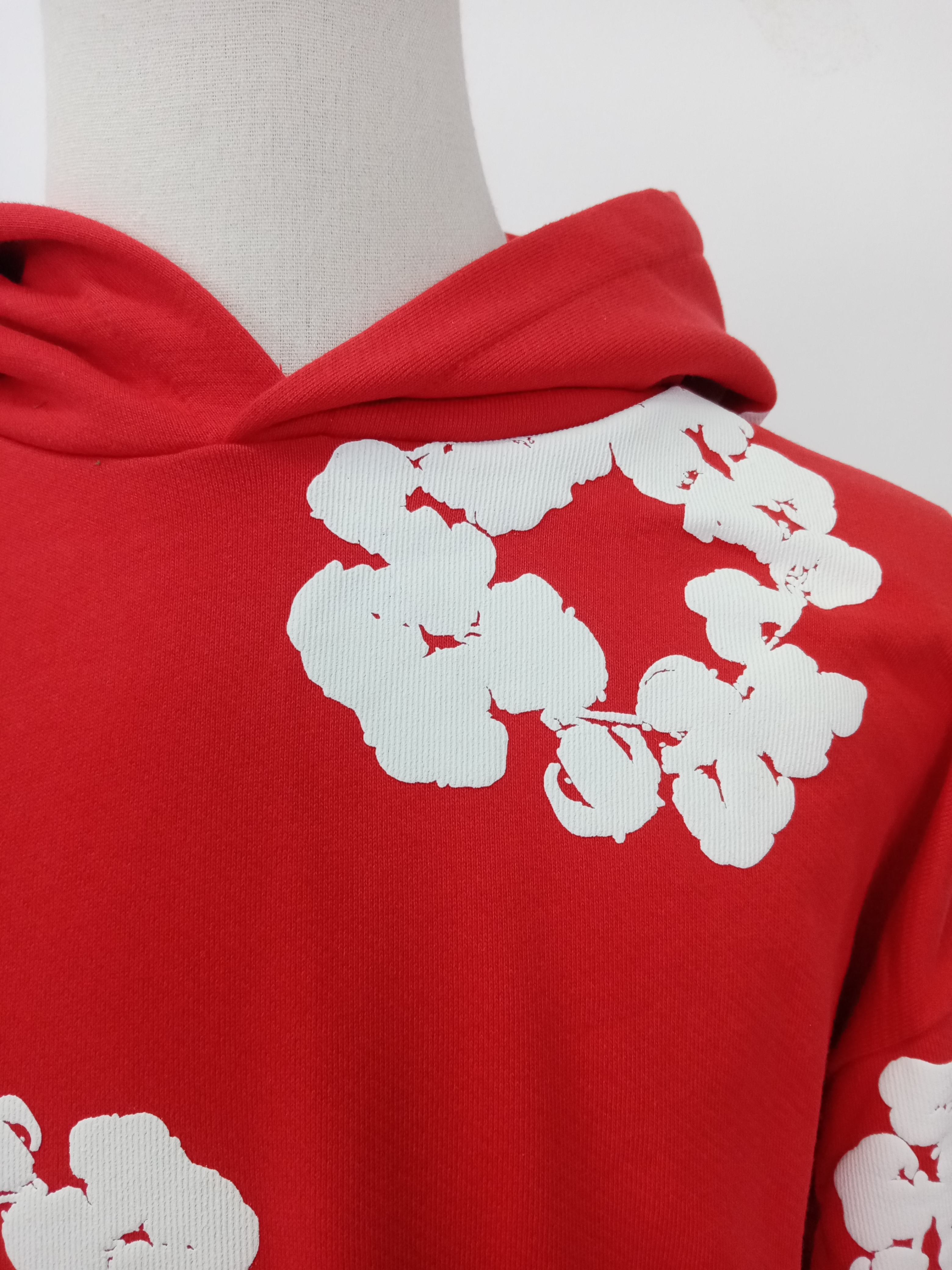 Denim Tears The Cotton Wreath Sweatshirt Red Hoodie review Stockxkicks 03