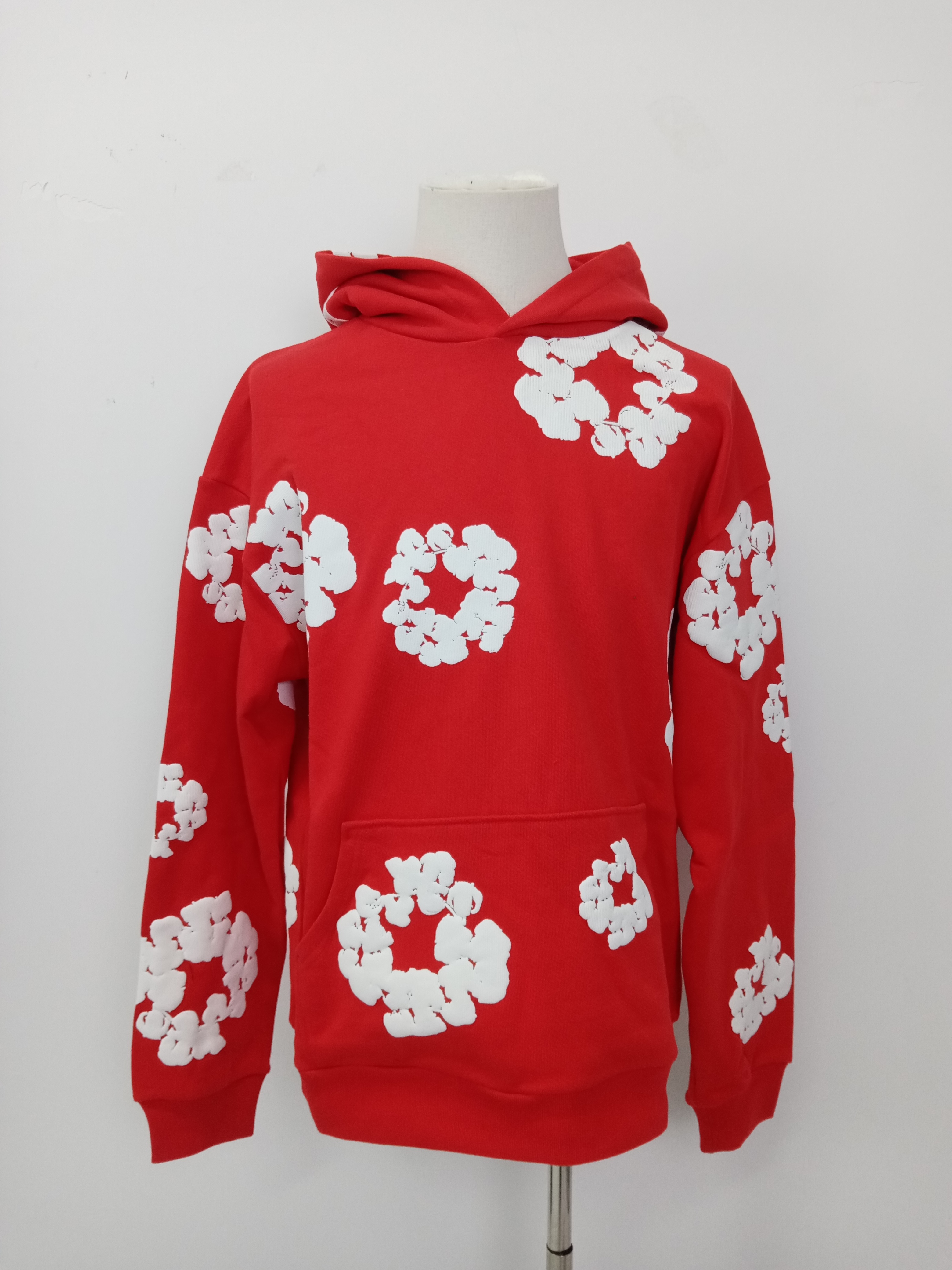 Denim Tears The Cotton Wreath Sweatshirt Red Hoodie review Stockxkicks 04