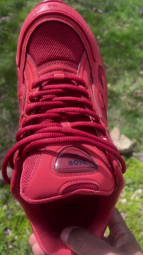 Dior B30 x Stone Island Sneaker Red CK241115 review Stockxkicks