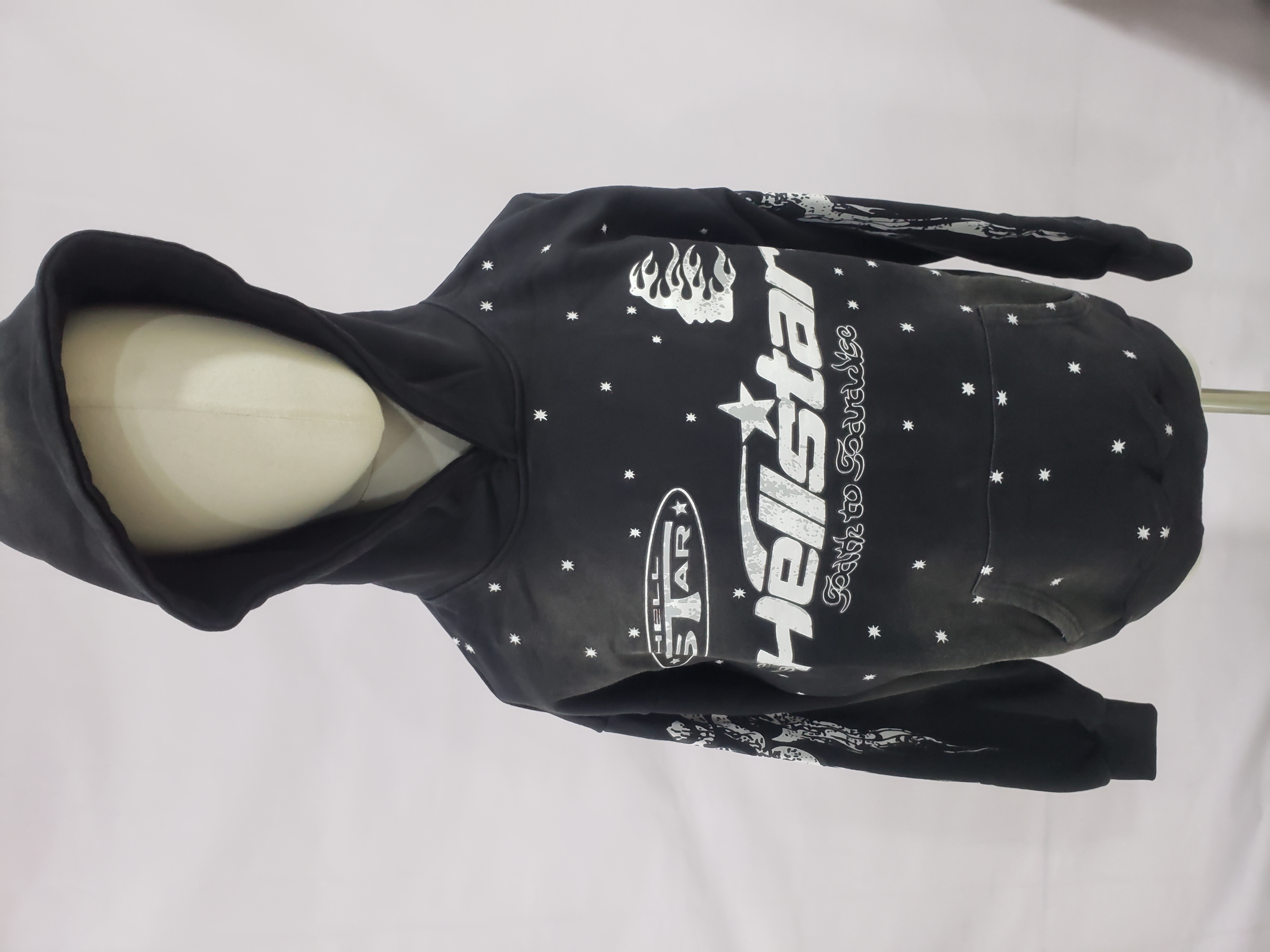 Hellstar Studios Records Tracksuit Black （full set） review Stockxkicksvip 00