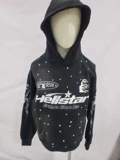 Hellstar Studios Records Tracksuit Black （full set） review Stockxkicksvip  00