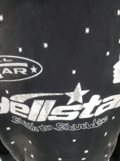 Hellstar Studios Records Tracksuit Black （full set） review Stockxkicksvip 01