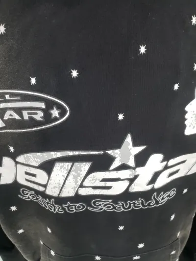 Hellstar Studios Records Tracksuit Black （full set） review Stockxkicksvip  01