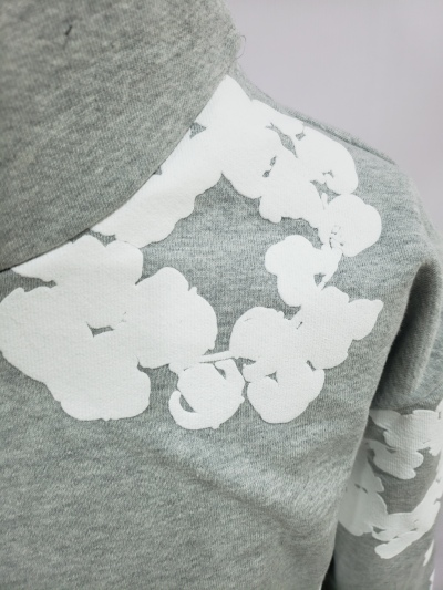 Denim Tears The Cotton Wreath Sweatshirt Grey Hoodie review Stockxkicksvip 02