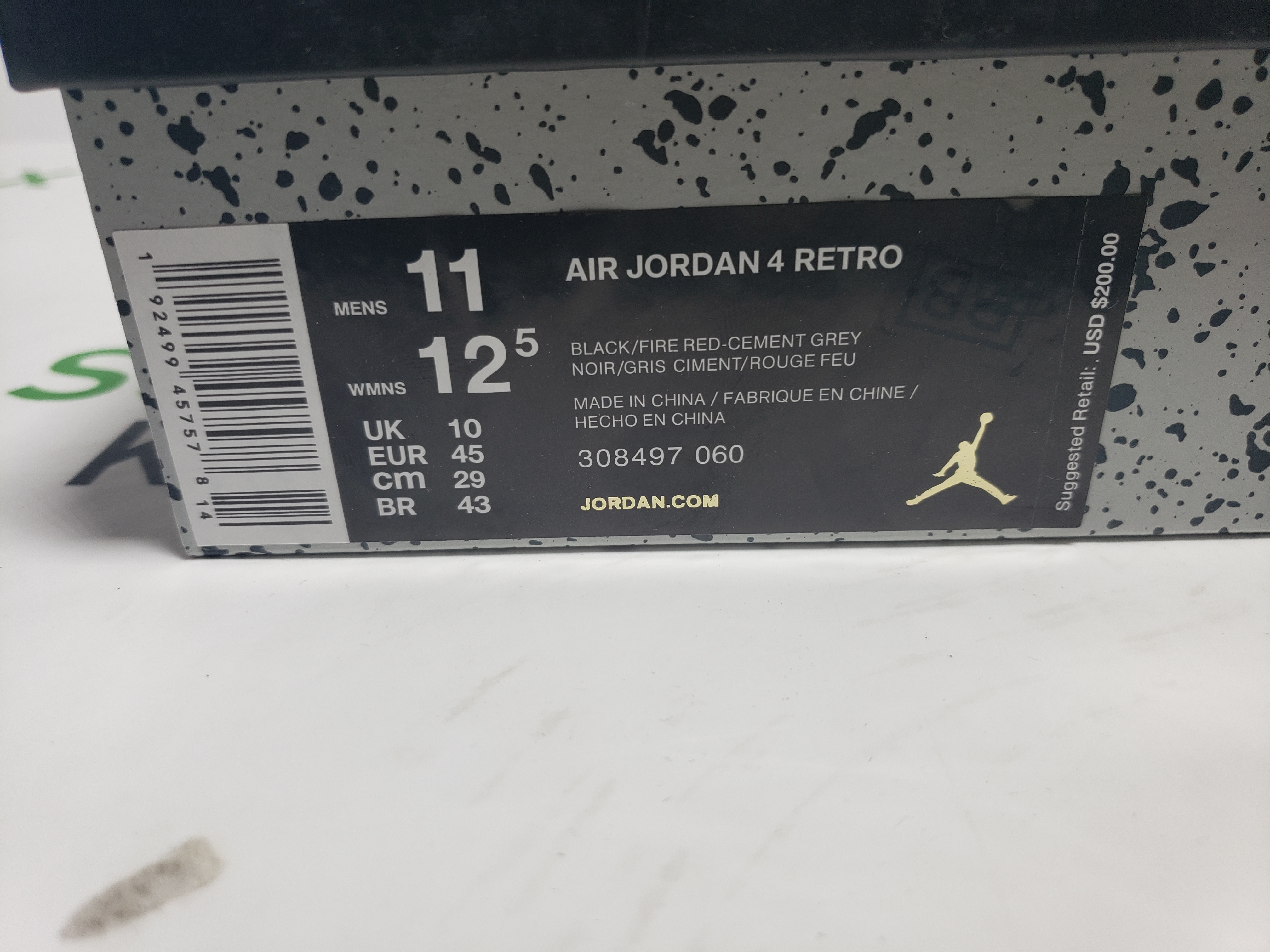 Special offer Batch Air Jordan 4 Retro Bred 308497-060 review Stockxkicksvip 00