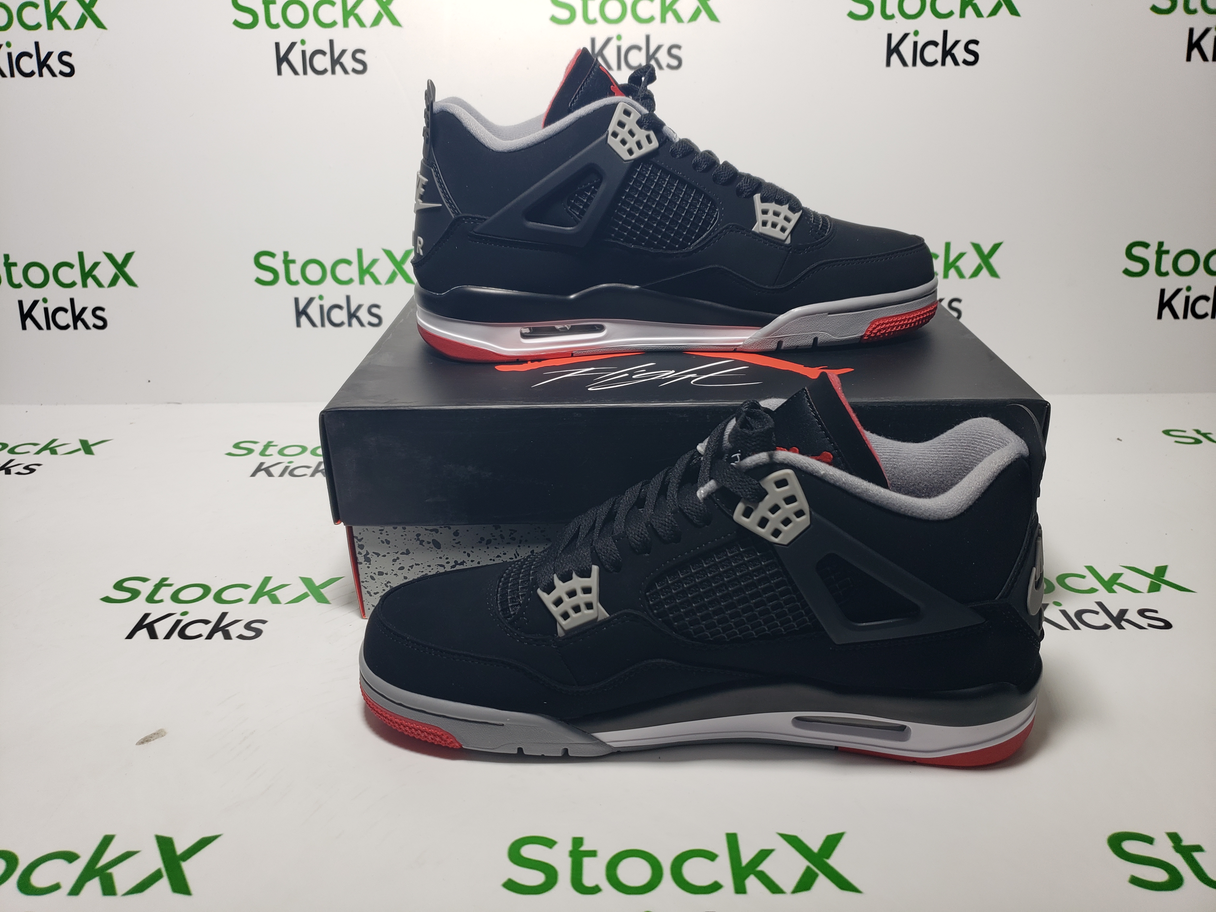 Special offer Batch Air Jordan 4 Retro Bred 308497-060 review Stockxkicksvip 03