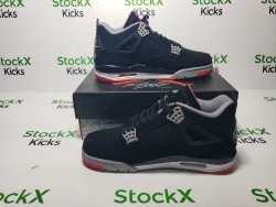 Special offer Batch Air Jordan 4 Retro Bred 308497-060 review Stockxkicksvip  04