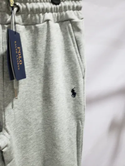 Polo Ralph Lauren Double-Knit Jogger Grey review Stockxkicksvip  02