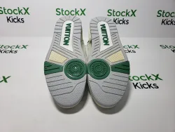 Louis Vuitton Trainer White Green 1A98UX review Stockxkicksvip 07