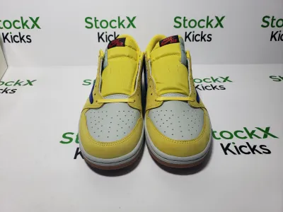 PK God Batch Air Jordan 1 Retro Low OG SP Travis Scott Canary DZ4137-700 review Stockxkicksvip  01