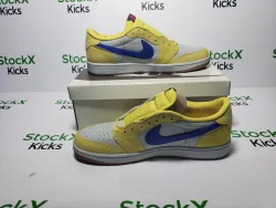 PK God Batch Air Jordan 1 Retro Low OG SP Travis Scott Canary DZ4137-700 review Stockxkicksvip  04