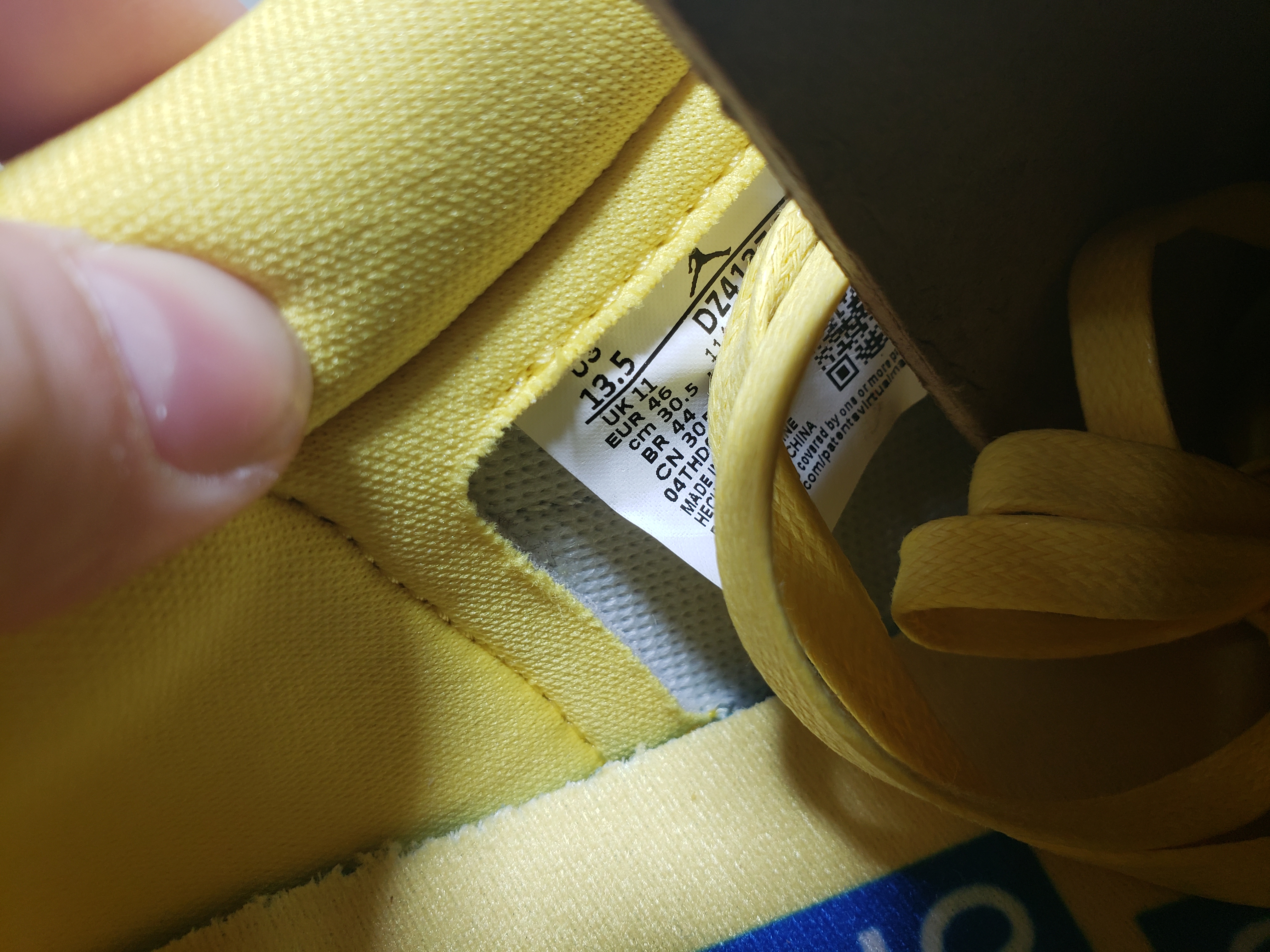 PK God Batch Air Jordan 1 Retro Low OG SP Travis Scott Canary DZ4137-700 review Stockxkicksvip 06