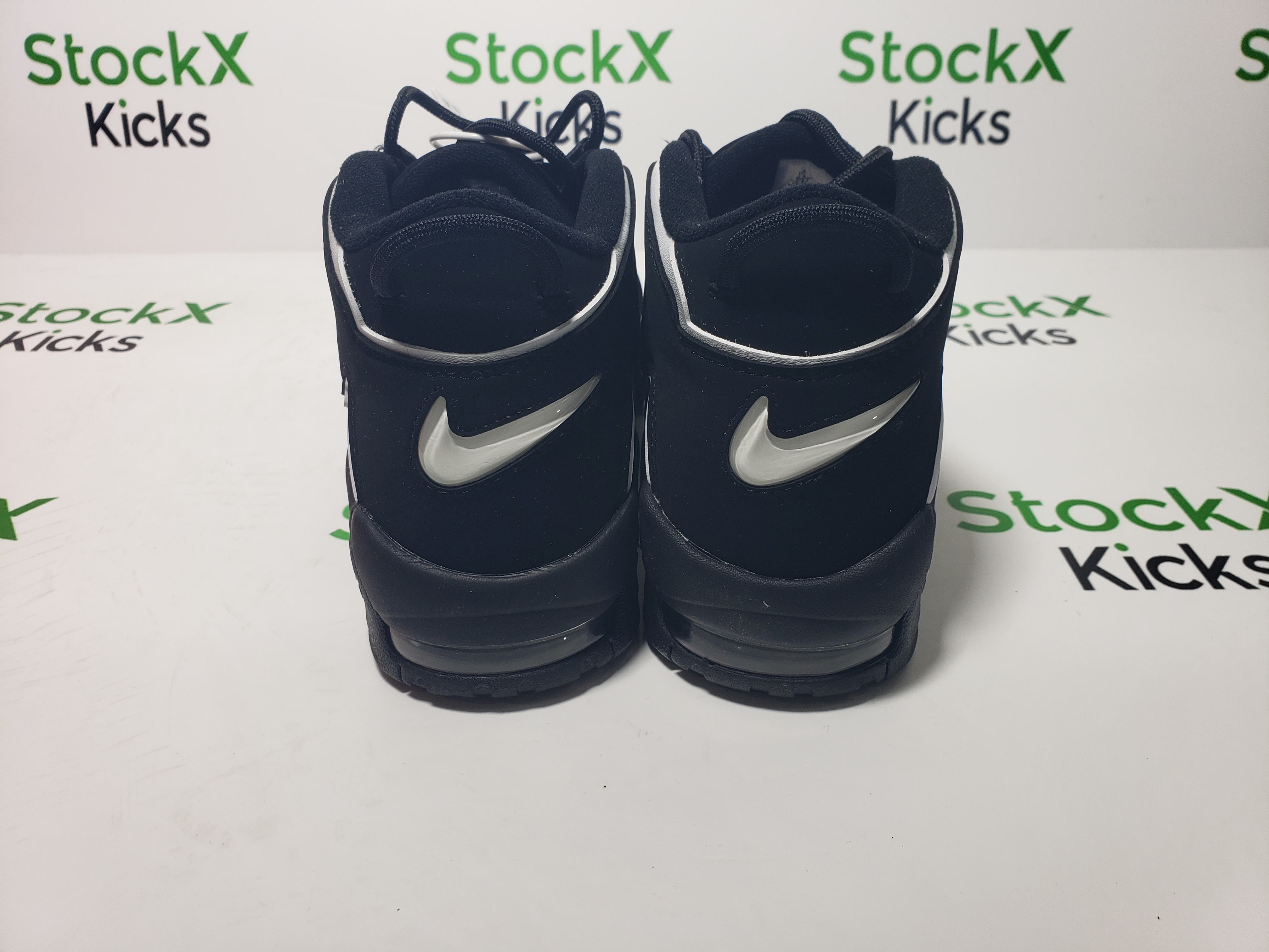 Nike Air More Uptempo Black White 414962-002 review Stockxkicksvip 02