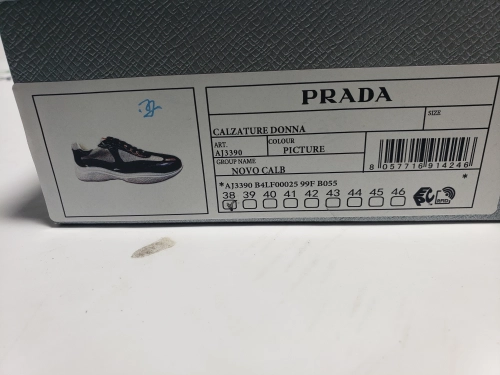 Prada America's Cup Black Grey review 