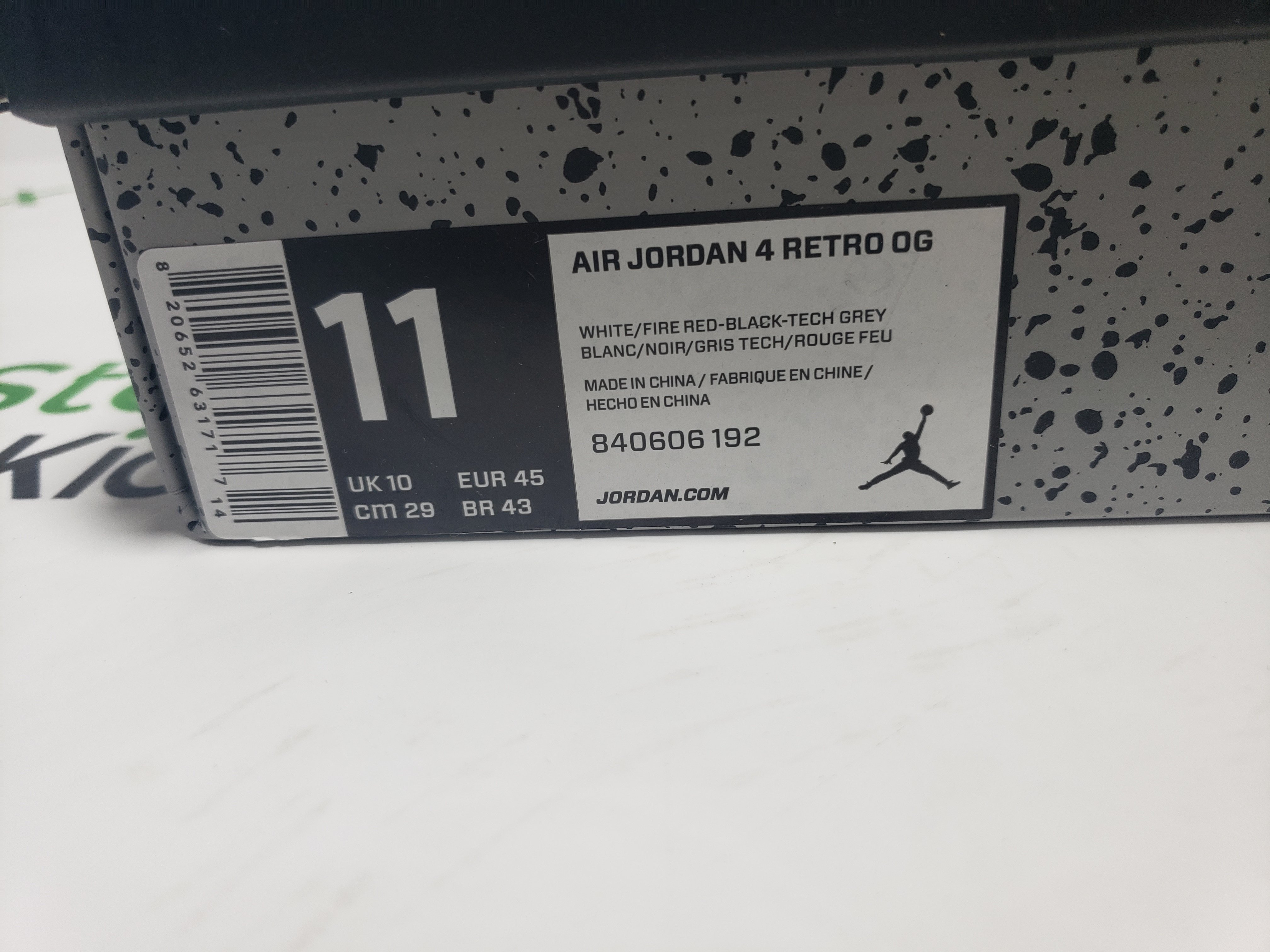 PK God Batch Air Jordan 4 Retro White Cement 840606-192 review Stockxkicksvip 00