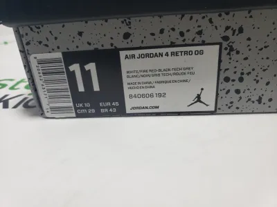 PK God Batch Air Jordan 4 Retro White Cement 840606-192 review Stockxkicksvip 00