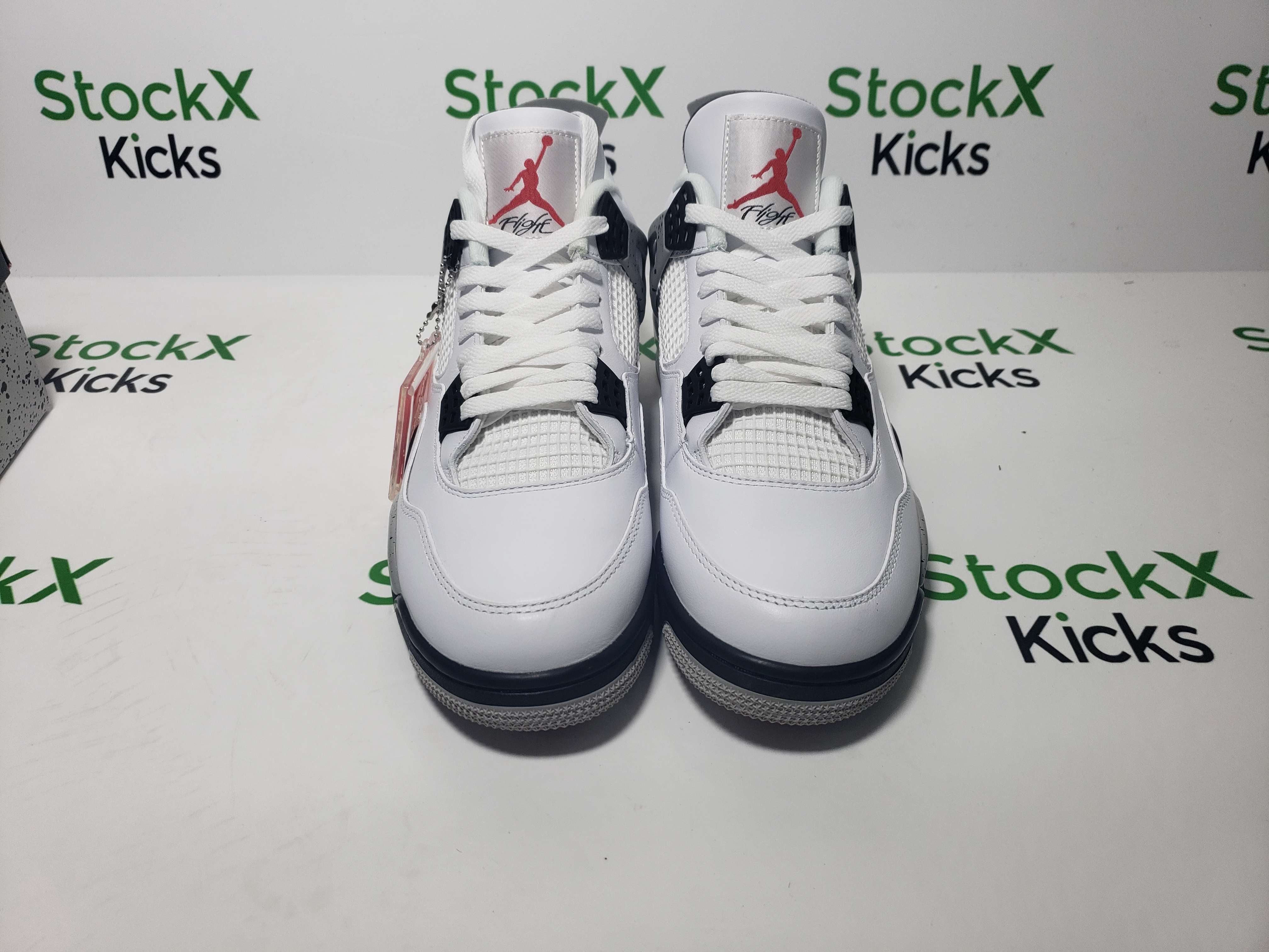 PK God Batch Air Jordan 4 Retro White Cement 840606-192 review Stockxkicksvip 02