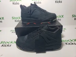 PK God Batch Air Jordan 4 Retro Kaws Black 930155-001 review Stockxkicksvip 05