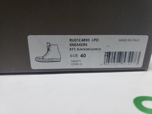 Rick Owens Phlegethon Leather High-Top Sneakers review 