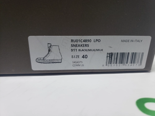 Rick Owens Phlegethon Leather High-Top Sneakers review 