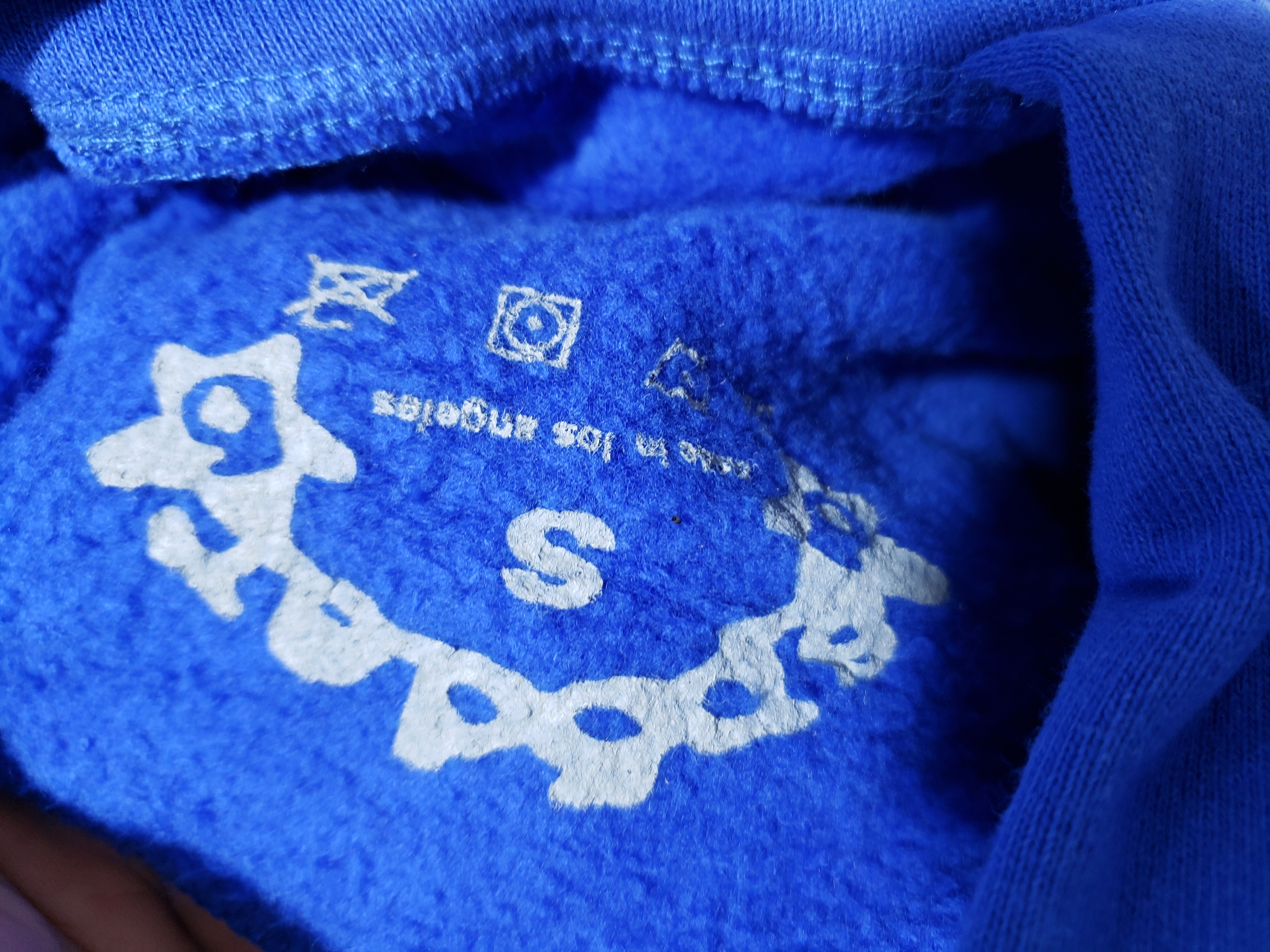 Sp5der Websuit Hoodie Blue GE 250322 review Stockxkicksvip 03