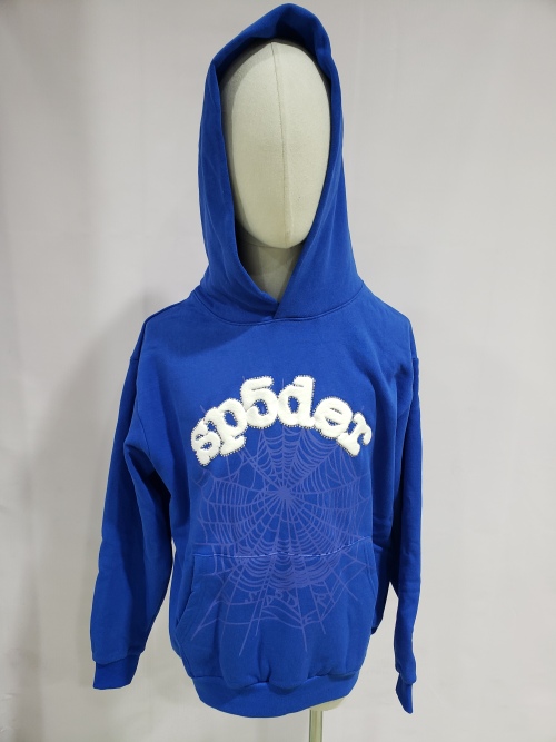 Sp5der Websuit Hoodie Blue GE 250322 review 