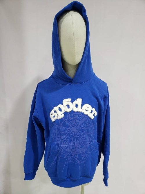 Sp5der Websuit Hoodie Blue GE 250322 review 