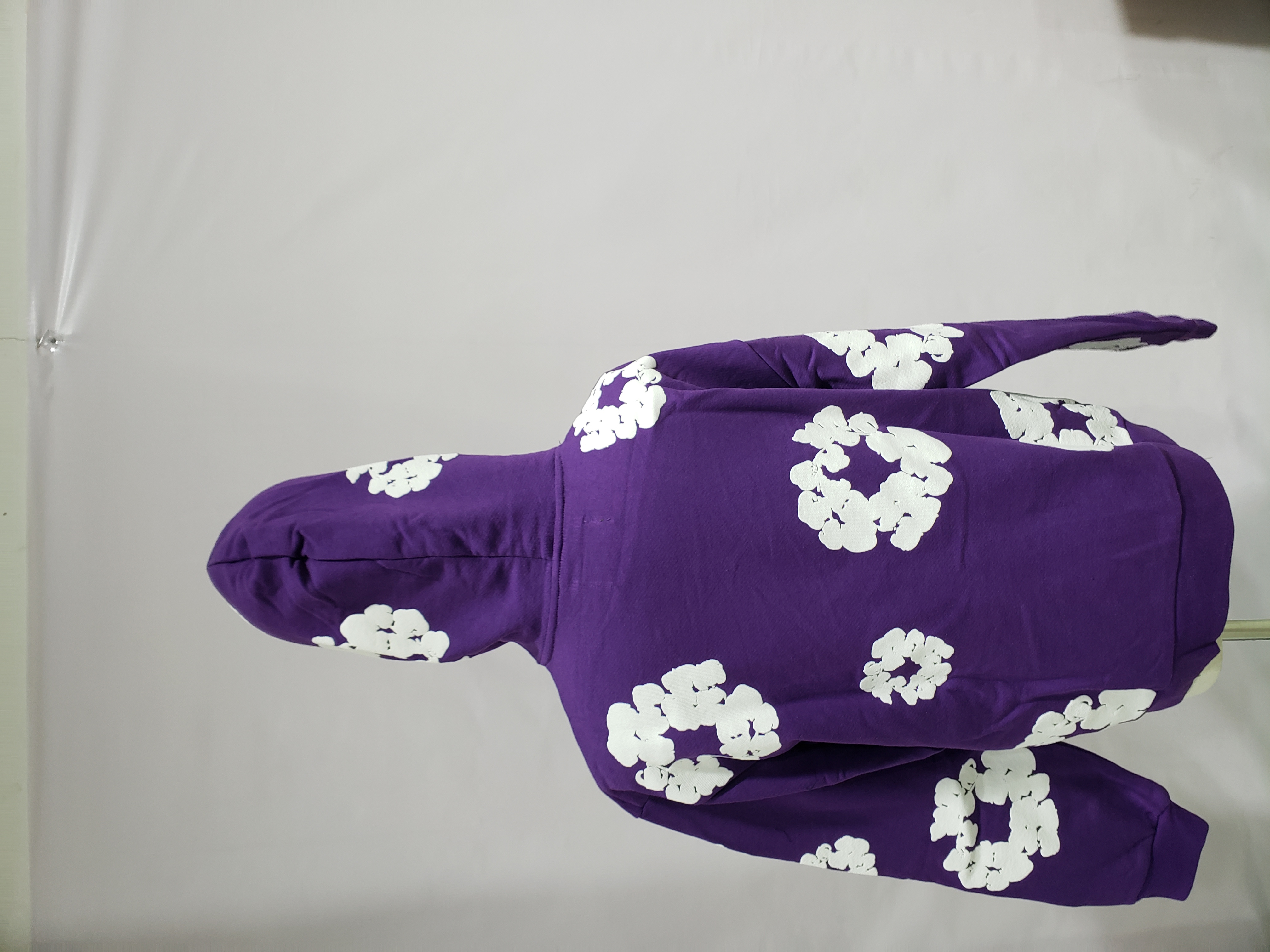 Denim Tears The Cotton Wreath Sweatshirt Purple Hoodie review Stockxkicksvip 03