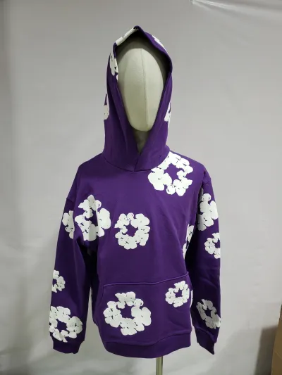 Denim Tears The Cotton Wreath Sweatshirt Purple review Stockxkicksvip  00